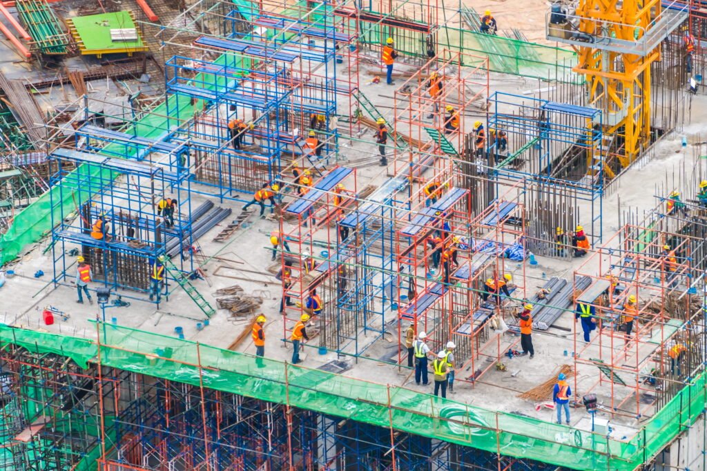Scaffolding rental for construction projects in Saudi Arabia